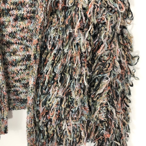 Topshop Multicolor Textured Cardigan - Picture 5 of 9
